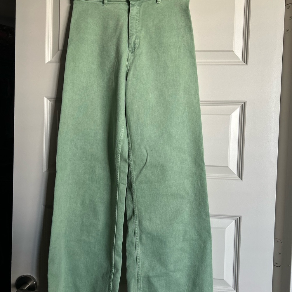 Zara Light Green Trousers